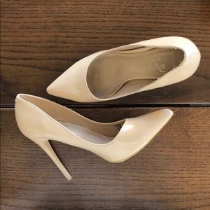 Nude Versace 1969 heels 6.5